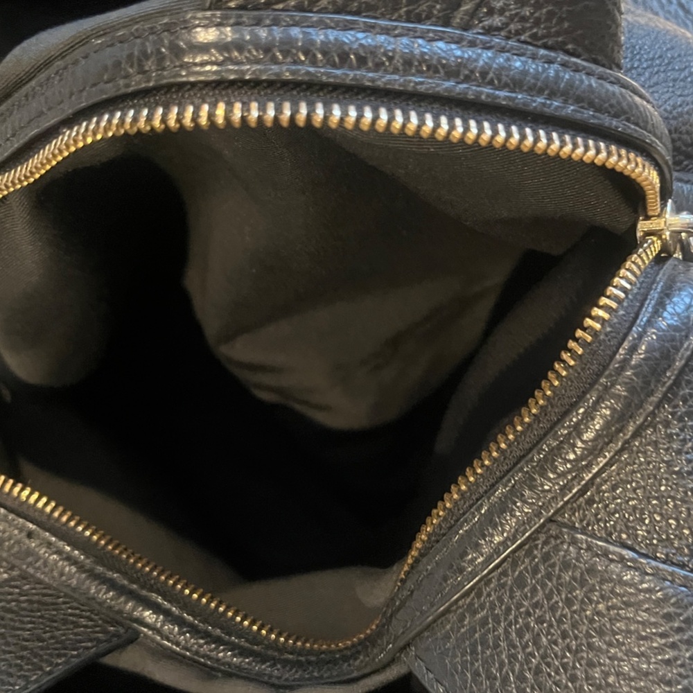 Coach F28997 Lexy Pebble Leather Shoulder Bag - Picture 7 of 13